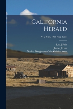 Paperback California Herald; v. 2 (Sept. 1954-Aug. 1955) Book