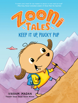 Hardcover Zooni Tales: Keep It Up, Plucky Pup Book