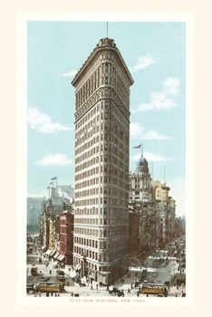 Paperback Vintage Journal Flatiron Building, New York City Book