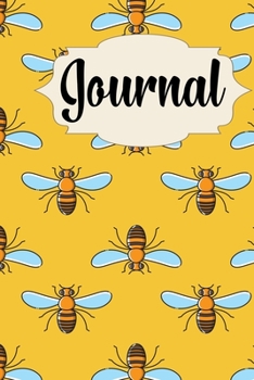 Paperback Journal: Bee Notebook, Bee Notebook Journal for Writing Book