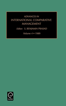 Hardcover Advances in International Comparative Management Book