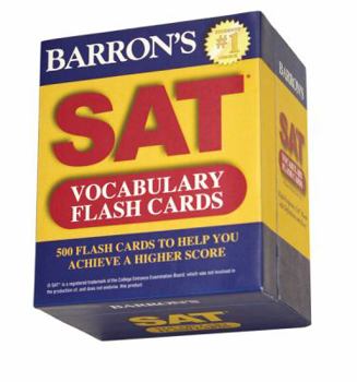 Cards Barron's SAT Vocabulary Flash Cards Book