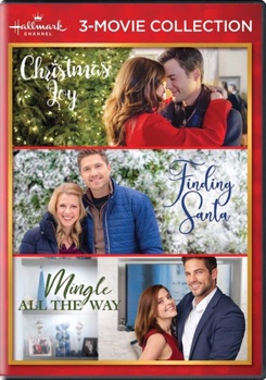 DVD Hallmark 3-Movie Collection: Christmas Joy / Finding Santa / Mingle All The Way Book