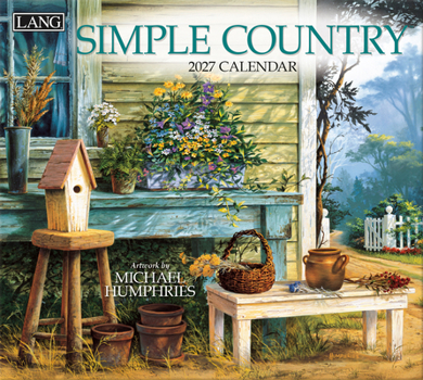 Misc. Simple Country 2027 Wall Calendar Book