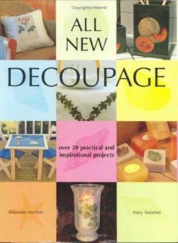 Paperback All New Decoupage Book