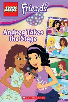 Paperback Lego Friends: Andrea Takes the Stage (Comic Reader #2) Book