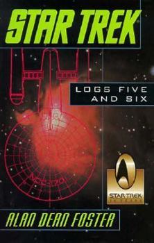 Paperback Star Trek Logs Five and Six Book