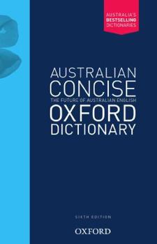 Hardcover Australian Concise Oxford Dictionary Book