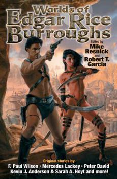 Paperback Worlds of Edgar Rice Burroughs Book