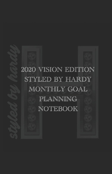 Paperback 2020 Vision Monthly Goal Notebook Book