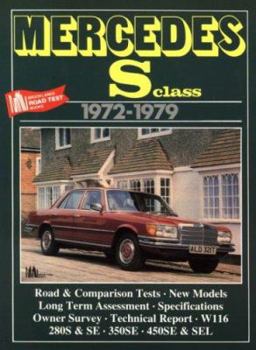 Paperback Mercedes Sclass: 1972-1979 Book