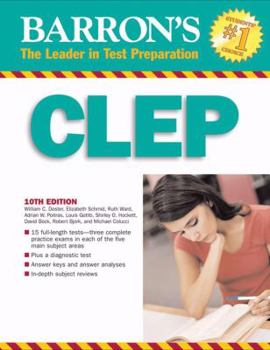 Paperback Barron's CLEP Book
