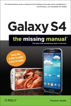 Paperback Galaxy S4: The Missing Manual Book