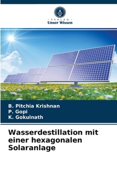 Paperback Wasserdestillation mit einer hexagonalen Solaranlage [German] Book