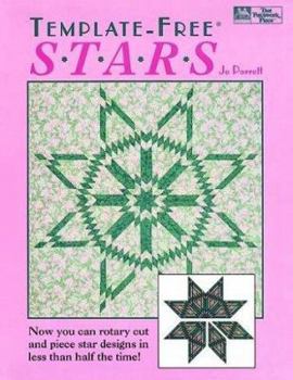 Paperback Template-Free Stars (Dover Quilting) Book