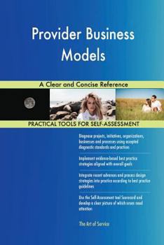 Paperback Provider Business Models A Clear and Concise Reference Book
