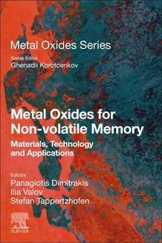 Paperback Metal Oxides for Non-Volatile Memory: Materials, Technology and Applications Book