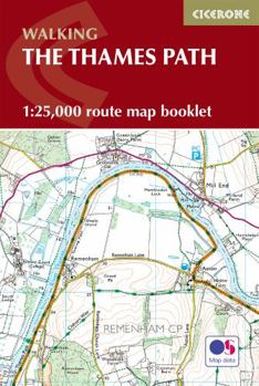 Paperback The Thames Path Map Booklet Book