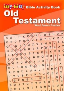 Paperback Old Testament Word Search (Pk of 6): Itty-Bitty Activity Books Book