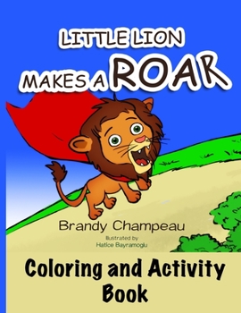 Paperback Little Lion Makes a Roar Activity Book