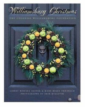 Hardcover Williamsburg Christmas Book