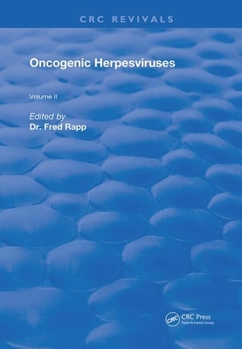 Paperback Oncogenic Herpesviruses: Volume 2 Book