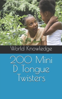 Paperback 200 Mini D Tongue Twisters Book