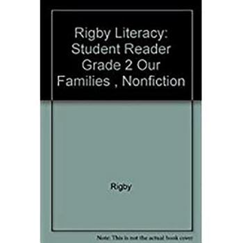 Paperback Rigby Literacy: Student Reader Grade 2 Our Families , Nonfiction Book
