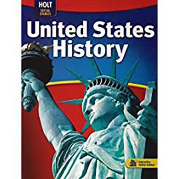 Hardcover United States History Full Survey: Student Edition 2009 Book