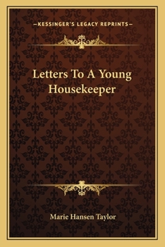 Paperback Letters to a Young Housekeeper Book