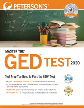 Paperback Master the GED Test Book
