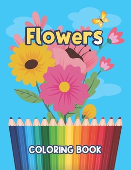 Paperback Flowers: Coloring Book