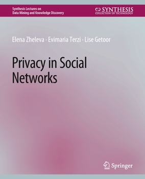 Paperback Privacy in Social Networks Book