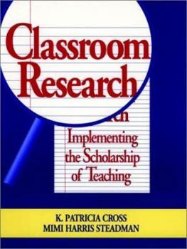 Paperback Classroom Research: Implementing the Scholarship of Teaching Book