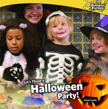 Library Binding Let's Throw a Halloween Party! Book