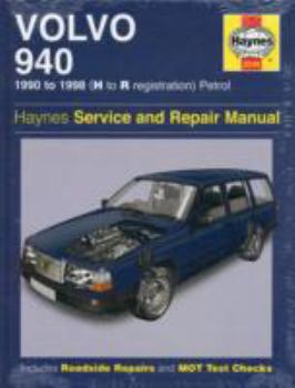 Hardcover Volvo 940 Service and Repair Manual. John S. Mead Book