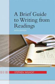 Paperback A Brief Guide to Writing from Readings with Access Code Book