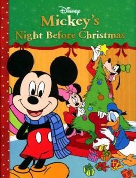 Hardcover Mickey's Night Before Christmas Book