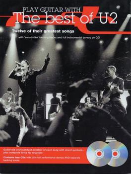 Paperback Play Guitar with U2 (The Best of U2): Guitar TAB, Book & 2 CDs Book