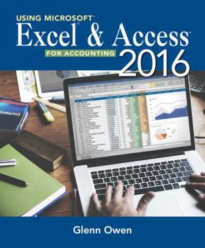 Paperback Using Microsoft Excel and Access 2016 for Accounting Book