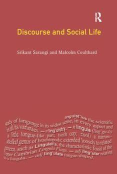 Hardcover Discourse and Social Life Book