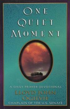 Hardcover One Quiet Moment: A Daily Devotional Book
