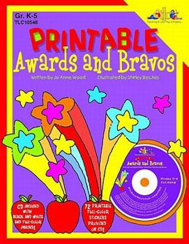 Spiral-bound Awards and Bravos: Including Clip Art CD Book