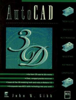 Paperback AutoCAD 3D: With Disk Book