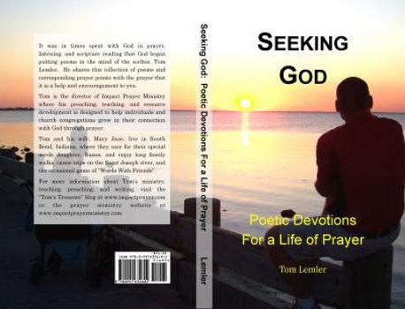 Paperback Seeking God: Poetic Devotions for a Life of Prayer Book