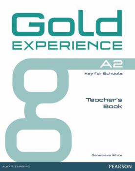 Paperback Gold Experience A2 Teacher's Book