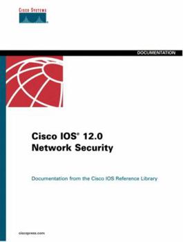 Hardcover Cisco IOS 12.0 Network Security Book