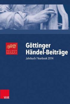 Hardcover Gottinger Handel-Beitrage, Band 15: Jahrbuch/Yearbook 2014 [German] Book