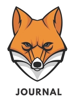 Paperback Journal: Fox Notebook Lined 110 Pages Size (6 x 9) Book