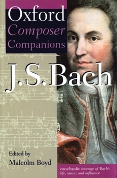 Hardcover Oxford Composer Companion: J.S. Bach Book